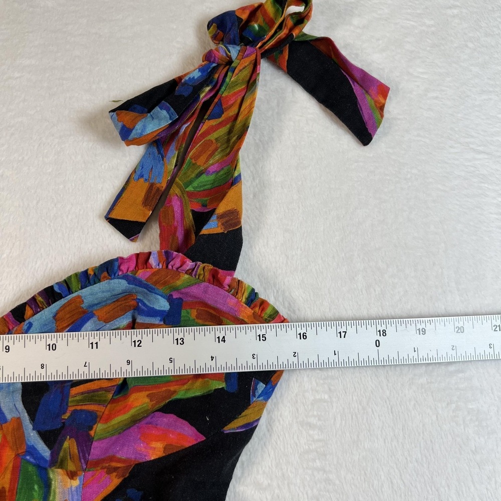 FARM Rio Multicolor Tropical Print Mini Dress - Picture 4 of 11